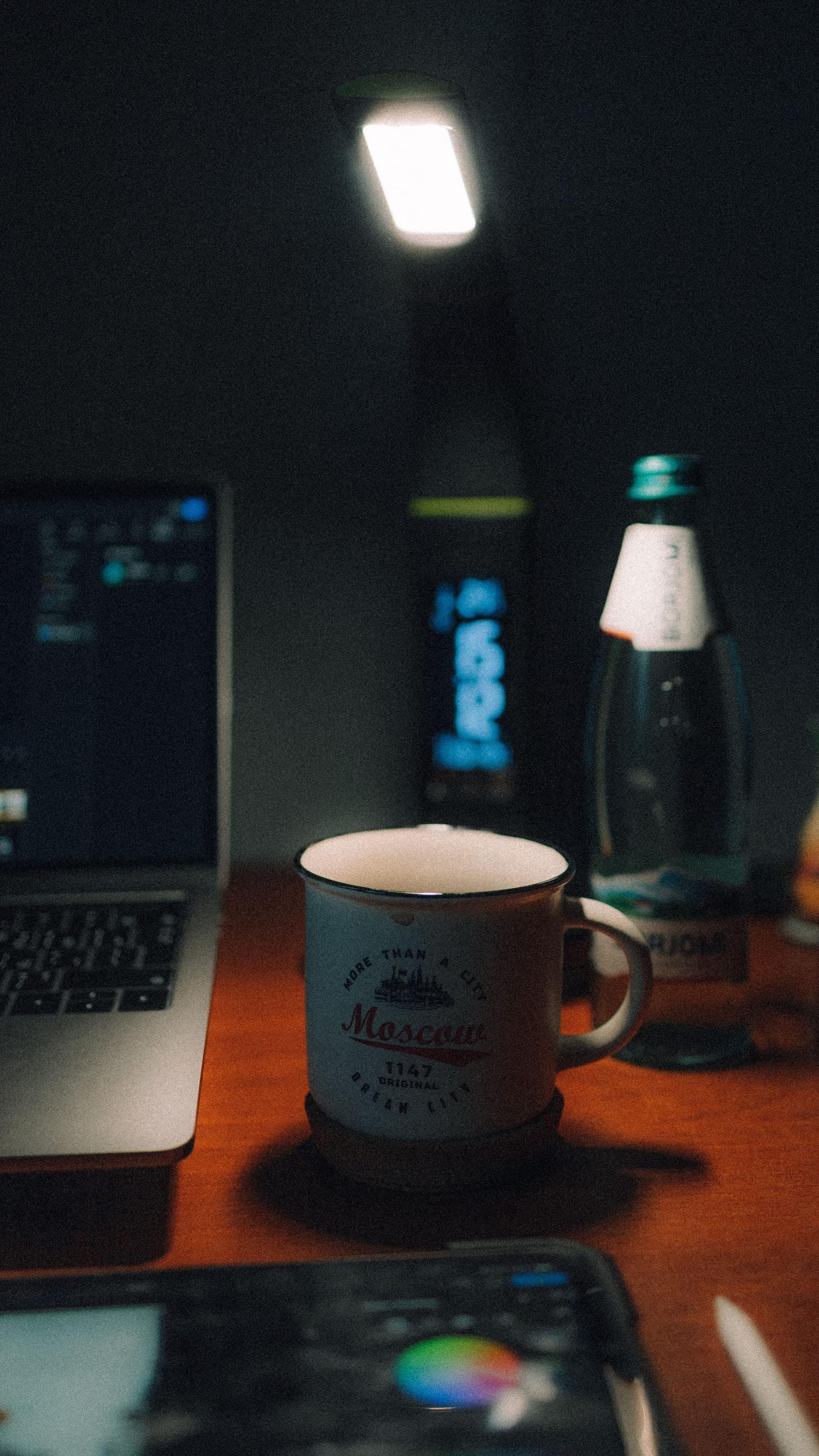 Warm desk setup representing hospitality reporting and operations planning.